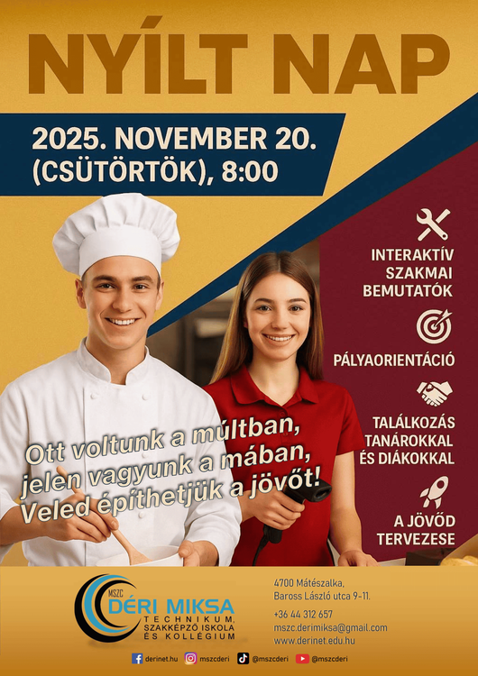 Nyílt nap 2025.11.20