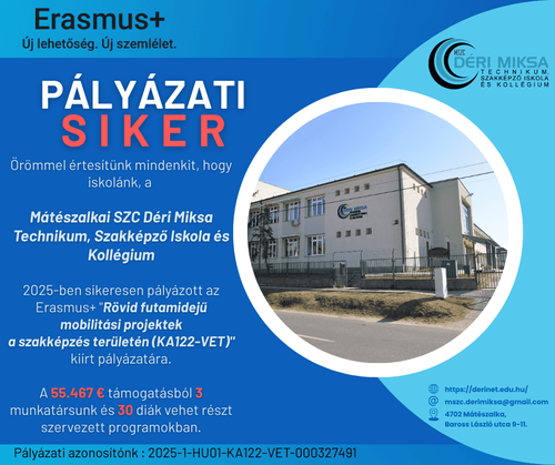 Pályázati siker